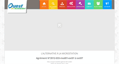 Desktop Screenshot of ouestenvironnement.com